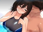 【アヘ顔※競泳水着】過激プレイを楽しむ…『も、っとぉぉ、いぐぅぅぅ…』中年オヤジが巨乳インストラクターに一目惚れして巨根で中出しスケベお嬢様の中でイック☆☆