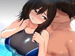 【アヘ顔※競泳水着】過激プレイを楽しむ…『も、っとぉぉ、いぐぅぅぅ…』中年オヤジが巨乳インストラクターに一目惚れして巨根で中出しスケベお嬢様の中でイック☆☆