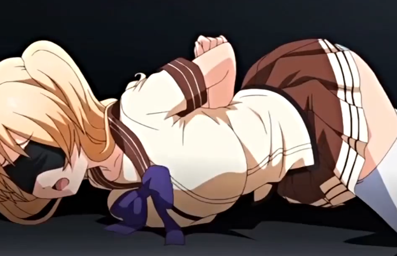 《3P・レイプ》こんなにグチョ濡れになってるじゃないか恥辱・調教の三者面談～啜り合う強気な縞パン～