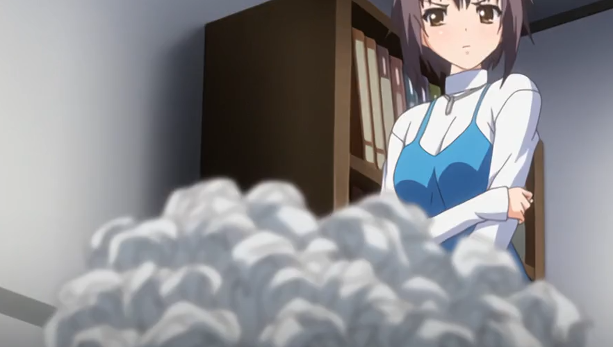 ★玩具★巨乳★エロスな身体にゾッコン！Bloods／第二話。目隠玩具攻めされＪＫのアソコがツユダク状態!!