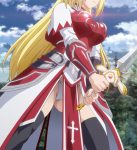 《爆乳・女戦士》半端ねぇ―腰使い、褐色肌がたまらん聖騎士ルヴィリアス野外でズコバコ☆