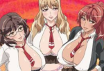 【巨乳※奥様は元ヤリマン】敏感な身体がウズウズしちゃうのぉ…『も、っとぉ、ダメェェェェ！』結婚してもヤリマン癖は治らない超デカ乳妻の三つ巴が参上した結果大変な事に！乱れるデカパイを思いっきり種付だ★