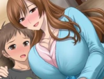 【おねショタ※爆乳】ビクンビクン…昂奮抑えきれない。ぶしつけ母乳が滴る爆乳叔母さんと甥っ子のラブラブおねショタセックス卑猥なプレイにドキドキしちゃう…。