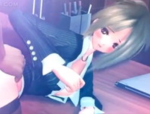 【３D※巨乳】めちゃんこ、昂奮しちゃった…！巨乳美人秘書を社長室に呼び出してハメまくっちゃう秘密セックスこりゃ、絶品だぜぇぇ♪