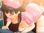 【３D※ナース】ドハマリしちゃう…感銘を受けた黒髪巨乳ナースさんが病室でちんぽを内緒で攻めまくる！すっげ、、ドクドク中出し三昧♪♪