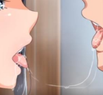 【おっぱい※ベロチュー】ヌケ過ぎエロアニメ無口で巨乳なすみれちゃんにエロいことヤリたい放題出ししまくっちゃう！たっぷり楽しませてもらうよ。
